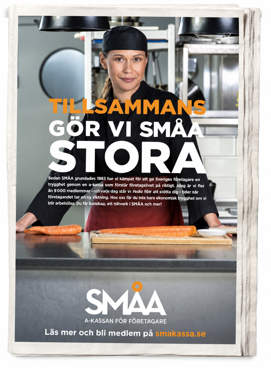 SMÅA:s printannons för företagare