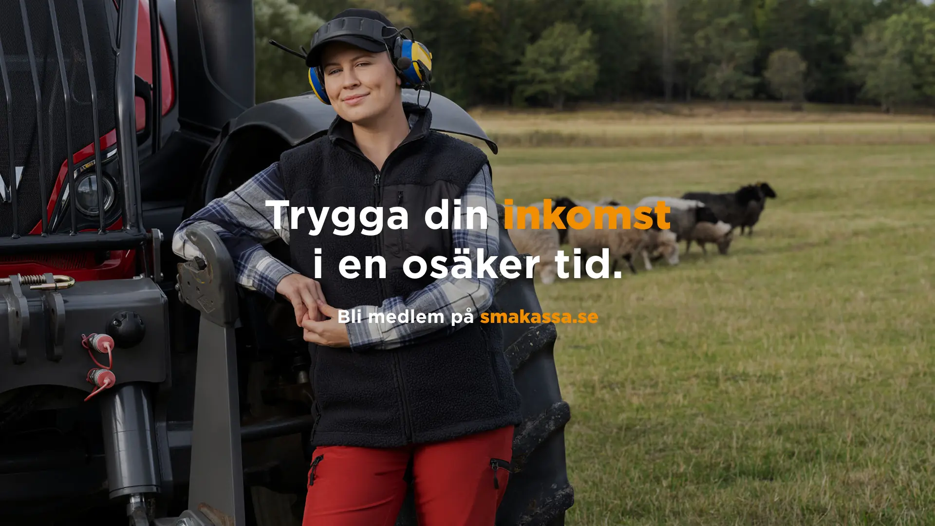SMÅA-kampanj med företagare inom lantbruk