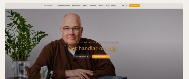 The home page of coachpernystrom.se